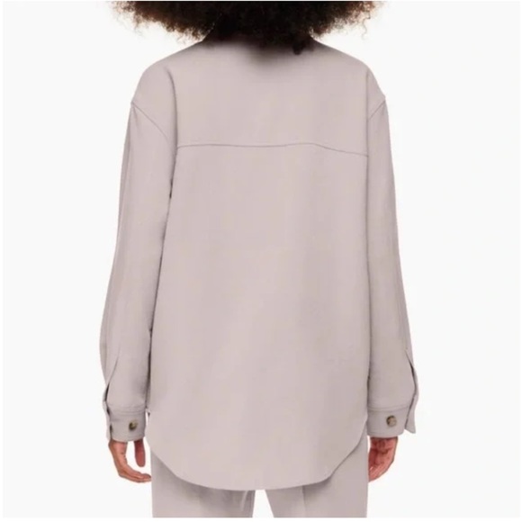 Aritzia Wilfred morado grey crepette jacket sz xxs worn once - Picture 14 of 14